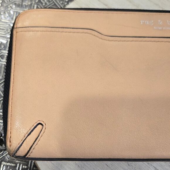 🐢 Rag and Bone Zip Around Wallet Excellent Condition - Picture 3 of 16